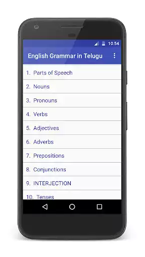 Play English Grammar in Telugu  and enjoy English Grammar in Telugu with UptoPlay