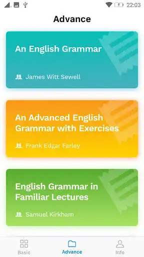 Play English Grammar - Learning Books & Test - Offline as an online game English Grammar - Learning Books & Test - Offline with UptoPlay