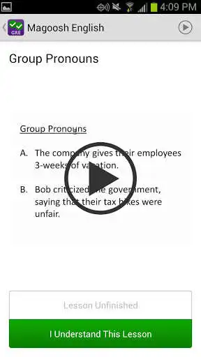 Play English Grammar Lessons