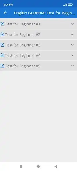 Play English Grammar Quiz Offline as an online game English Grammar Quiz Offline with UptoPlay