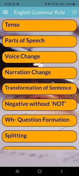 Play English Grammar Rule  and enjoy English Grammar Rule with UptoPlay