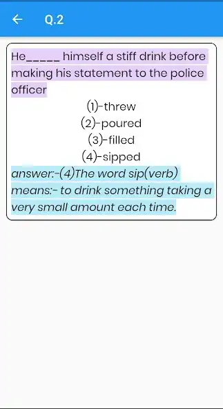 Play English Grammar - SSC : Fill in the Blank as an online game English Grammar - SSC : Fill in the Blank with UptoPlay