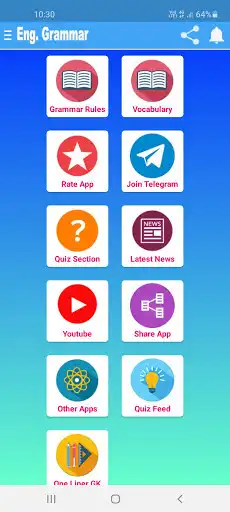 Play English Grammar: Vocabulary as an online game English Grammar: Vocabulary with UptoPlay