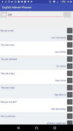 Play English Hebrew offline phrases as an online game English Hebrew offline phrases with UptoPlay