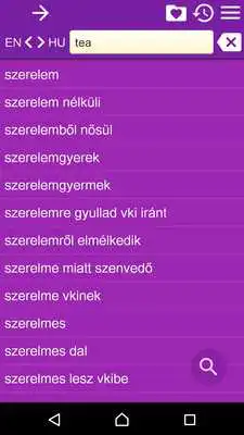 Play English Hungarian Dictionary F