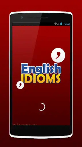 Play English Idioms Dictionary  and enjoy English Idioms Dictionary with UptoPlay