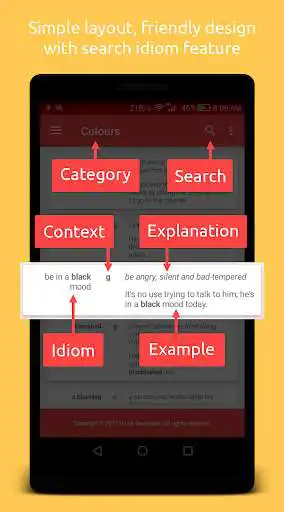 Play English Idioms for Foreign Students as an online game English Idioms for Foreign Students with UptoPlay