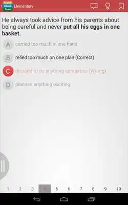 Play English Idioms Test