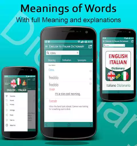 Play English-Italian Dictionary & Translations as an online game English-Italian Dictionary & Translations with UptoPlay