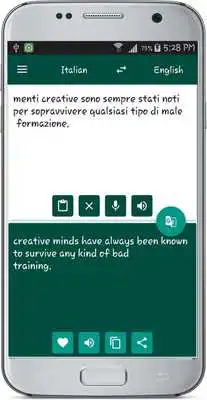 Play English Italian Translate