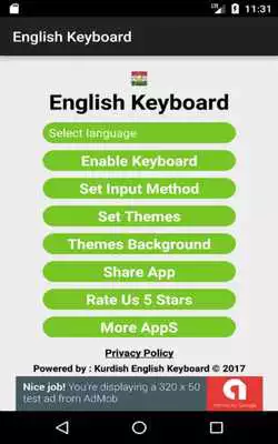 Play English Keyboard