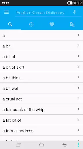 Play APK English-Korean Dictionary  and enjoy English-Korean Dictionary with UptoPlay com.ab.english_korean