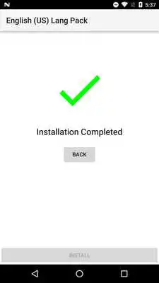 Play English Lang Pack for AndrOpen Office