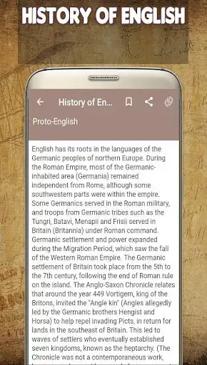 Play English Language History  and enjoy English Language History with UptoPlay