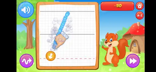 Play English Letters Writing as an online game English Letters Writing with UptoPlay