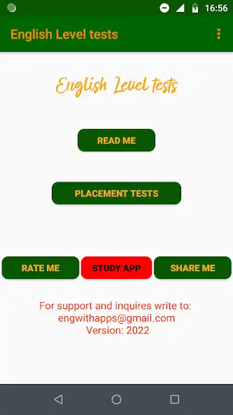 Play English Level Tests  and enjoy English Level Tests with UptoPlay