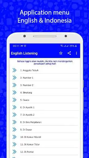 Play English Listening Offline  and enjoy English Listening Offline with UptoPlay