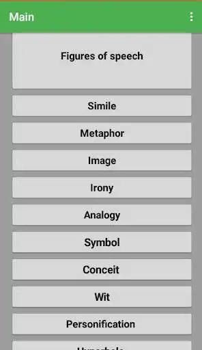 Play English Literary Terms  and enjoy English Literary Terms with UptoPlay
