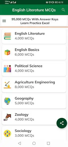 Play English Literature MCQs Tests  and enjoy English Literature MCQs Tests with UptoPlay