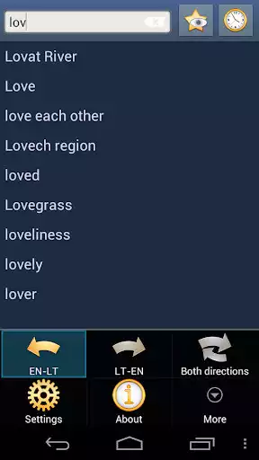 Play English Lithuanian Dictionary
