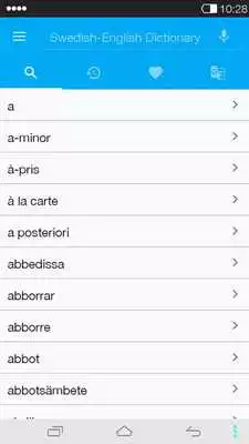 Play English<->Swedish Dictionary