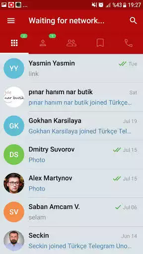 Play APK English Messaging Free - Unofficial  and enjoy English Messaging Free - Unofficial with UptoPlay com.wTurkceTelegramUnofficial_8601577