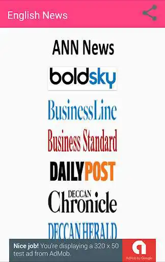 Play English News