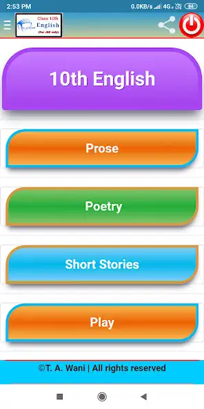 Play English Notes for Class 10th (JK)  and enjoy English Notes for Class 10th (JK) with UptoPlay