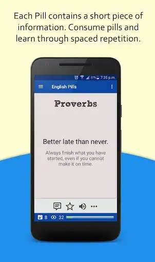 Play English Pills as an online game English Pills with UptoPlay