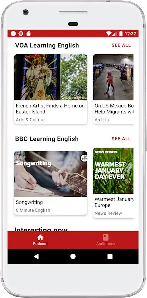 Play English Podcasts  Audiobooks  and enjoy English Podcasts  Audiobooks with UptoPlay