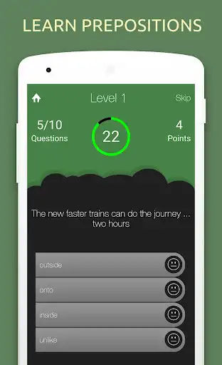 Play English Prepositions Quiz Game: Learn Prepositions  and enjoy English Prepositions Quiz Game: Learn Prepositions with UptoPlay