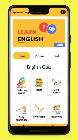 Play English Quiz - HelloEnglish.in as an online game English Quiz - HelloEnglish.in with UptoPlay
