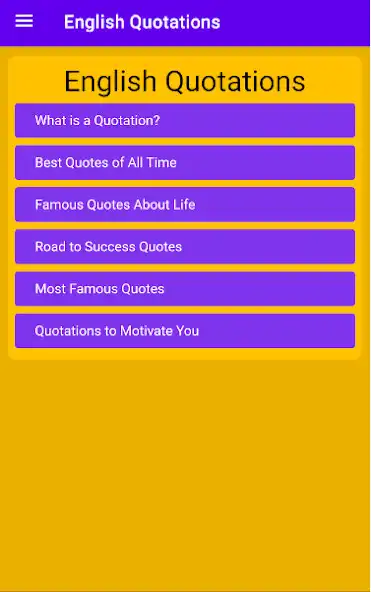 Play English Quotation as an online game English Quotation with UptoPlay