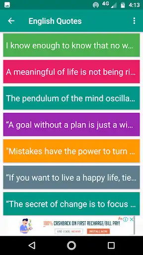 Play English Quotes as an online game English Quotes with UptoPlay