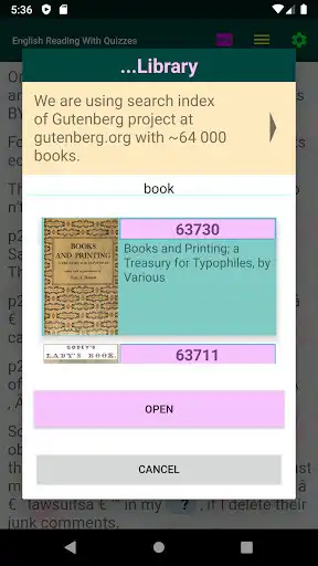 Play English Reading With Quizzes as an online game English Reading With Quizzes with UptoPlay