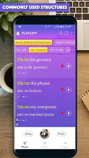 Play English Sentence Master: Learn English sentences  and enjoy English Sentence Master: Learn English sentences with UptoPlay