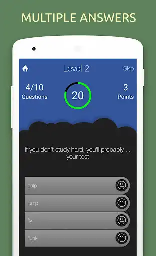 Play English Slang Quiz Game: Learn English Slang Words as an online game English Slang Quiz Game: Learn English Slang Words with UptoPlay