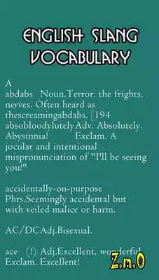 Play English Slang Vocabulary
