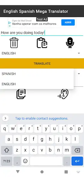Play English Spanish Mega Translate  and enjoy English Spanish Mega Translate with UptoPlay