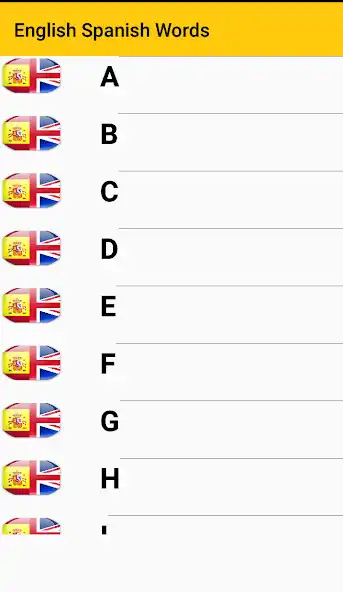 Play English Spanish Words as an online game English Spanish Words with UptoPlay