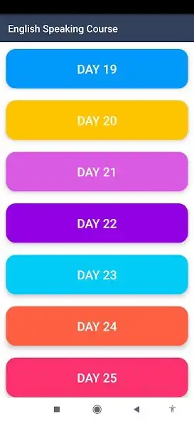 Play English speaking course 25days  and enjoy English speaking course 25days with UptoPlay