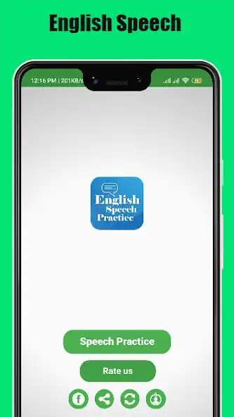 Play English Speech Practice App  and enjoy English Speech Practice App with UptoPlay
