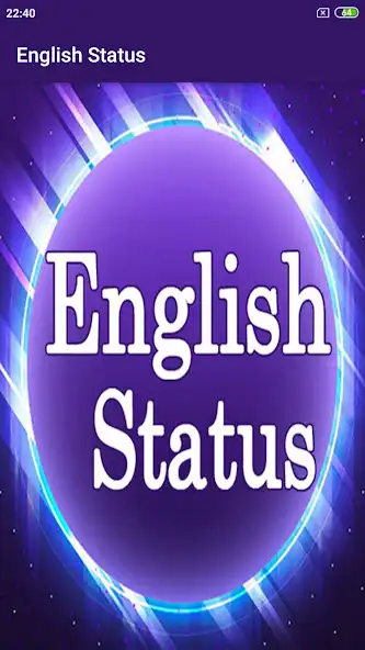Play English status and Shayari  and enjoy English status and Shayari with UptoPlay