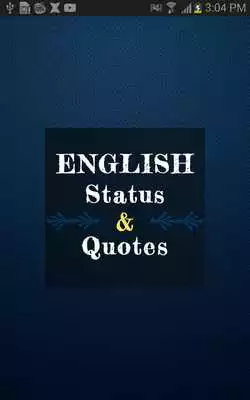 Play ENGLISH Status  Quotes