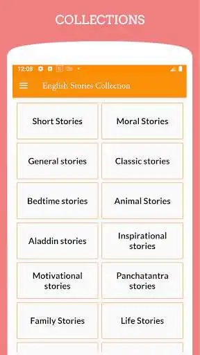 Play APK English Stories Collection  and enjoy English Stories Collection with UptoPlay com.lt.englishstories