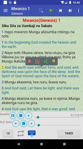 Play English Swahili Arabic Bible  and enjoy English Swahili Arabic Bible with UptoPlay