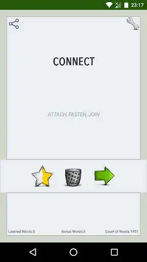 Play English Synonym Flash Cards Tr as an online game English Synonym Flash Cards Tr with UptoPlay