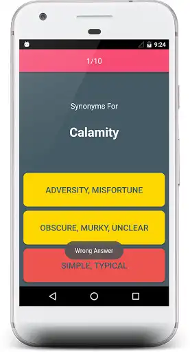 Play English Synonyms and Antonyms as an online game English Synonyms and Antonyms with UptoPlay