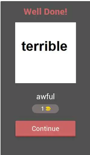 Play English synonyms
