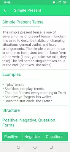 Play EnglishTense as an online game EnglishTense with UptoPlay
